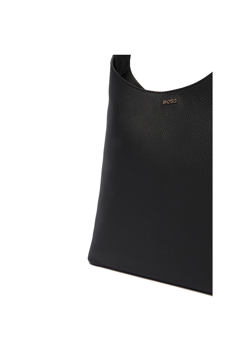 Geanta dama model Black 001 - piele naturala - culoare neagra