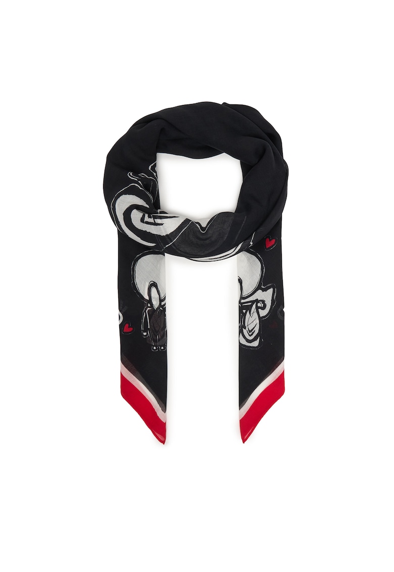 Sal dama negru - 999 - material sintetic