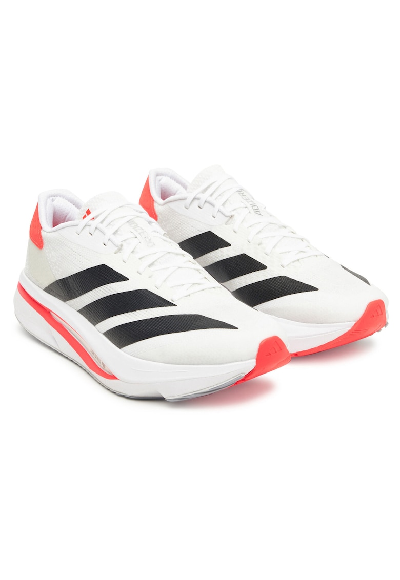 Pantofi sport barbati - Adizero SL - alb/negru/rosu - tesatura
