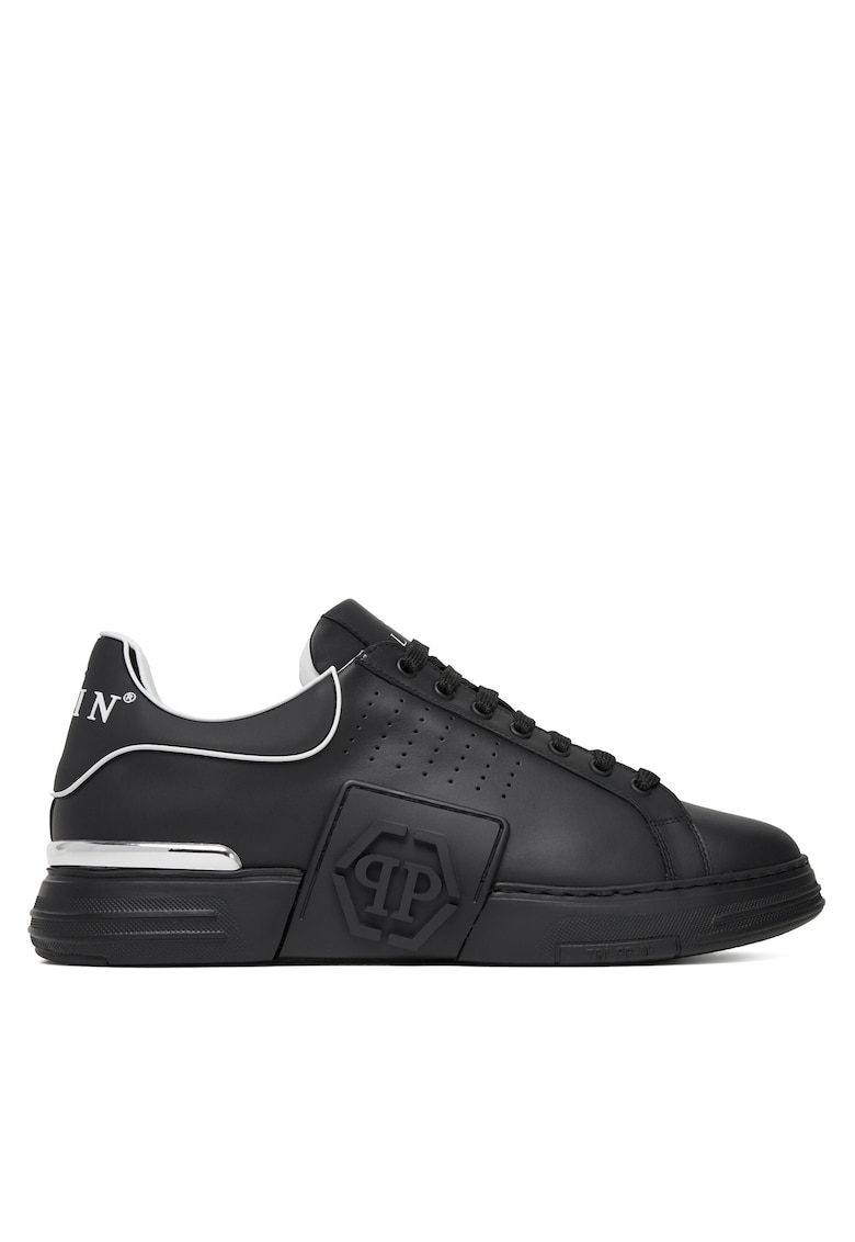 Tenisi barbati piele naturala - negru - model Top Hexagon PAES USC