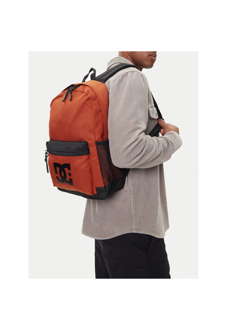Rucsac unisex portocaliu/negru