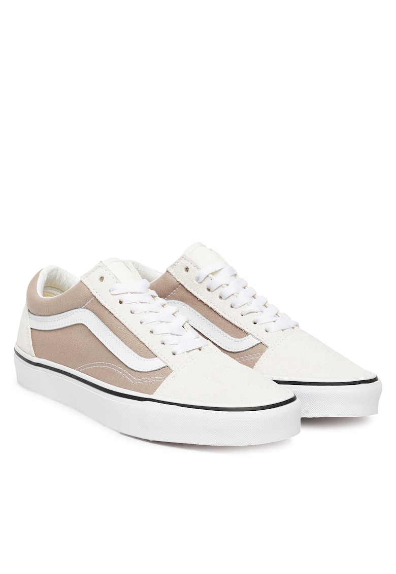 Tenisi unisex Mushroom Old Skool VN000D6W7D - piele naturala - crem/bej
