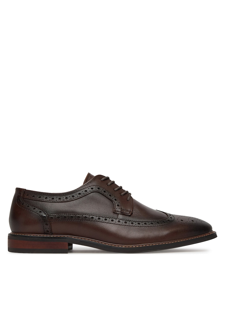 Pantofi barbati piele naturala - maro