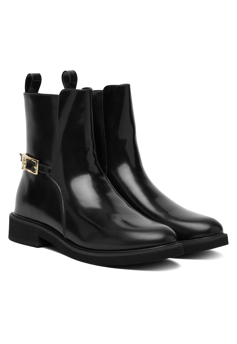 Botine dama PPJ954.24 - Piele Negru