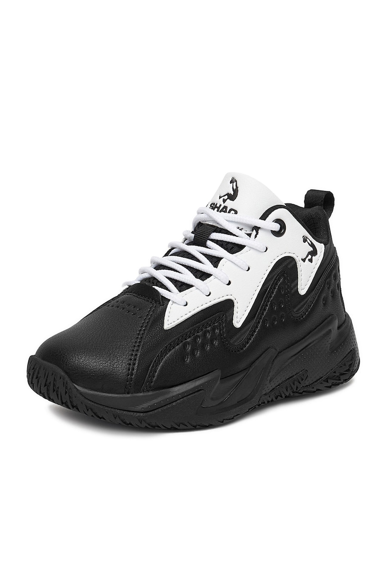 Tenisi copii - baieti - negru alb -