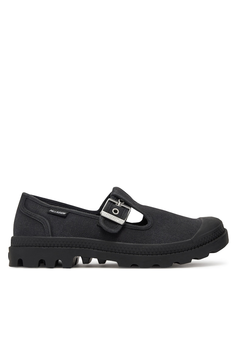 Mocasini dama Pampa M-Jane Washed - negru - textil -