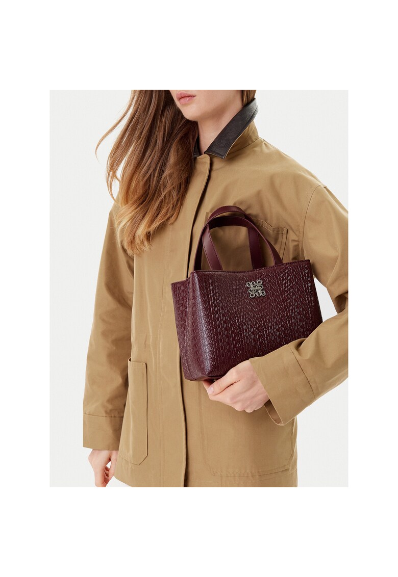 Geanta dama CEO-HAMPSHIRE-II-LDA - bordo - din tesatura