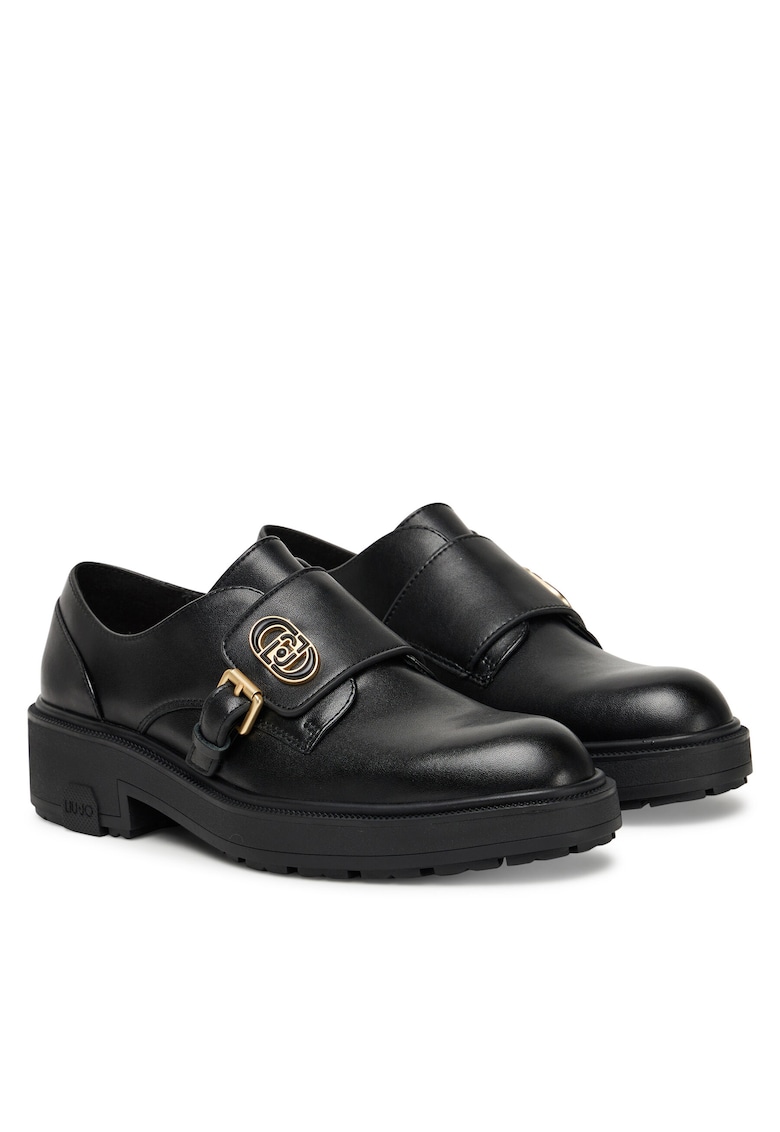 Pantofi dama 01 SF5025 P01 - Piele naturala - Negru