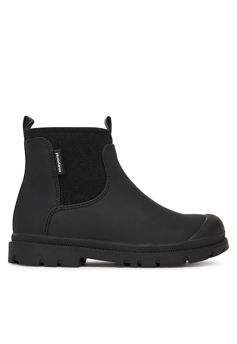 Ghete fete - piele ecologica - negre