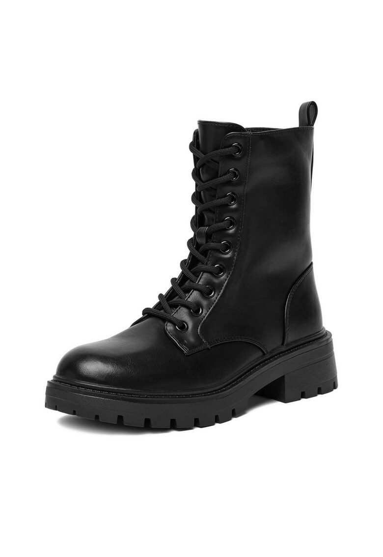 Ghete dama - CEO-HY6099S-1 - piele ecologica - negru