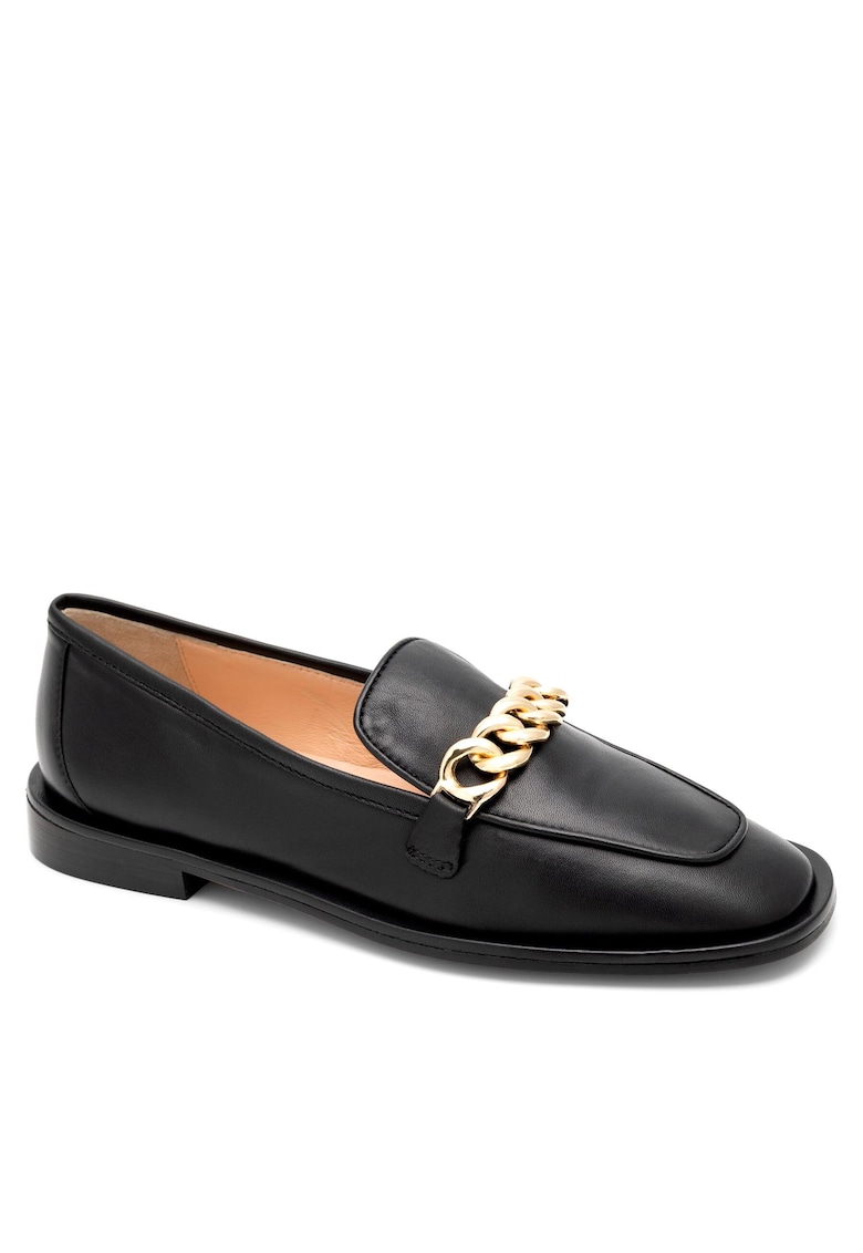 Mocasini dama - negru - piele naturala -