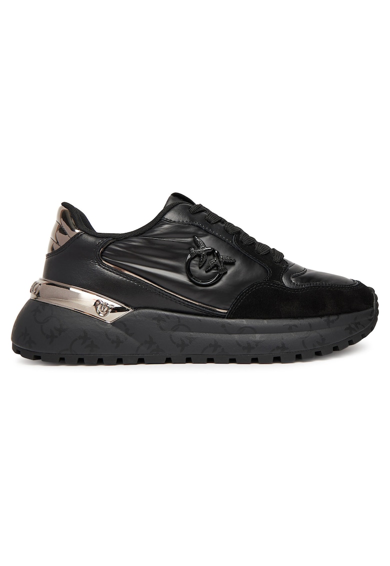 Pinko Tenisi dama - negru/auriu -