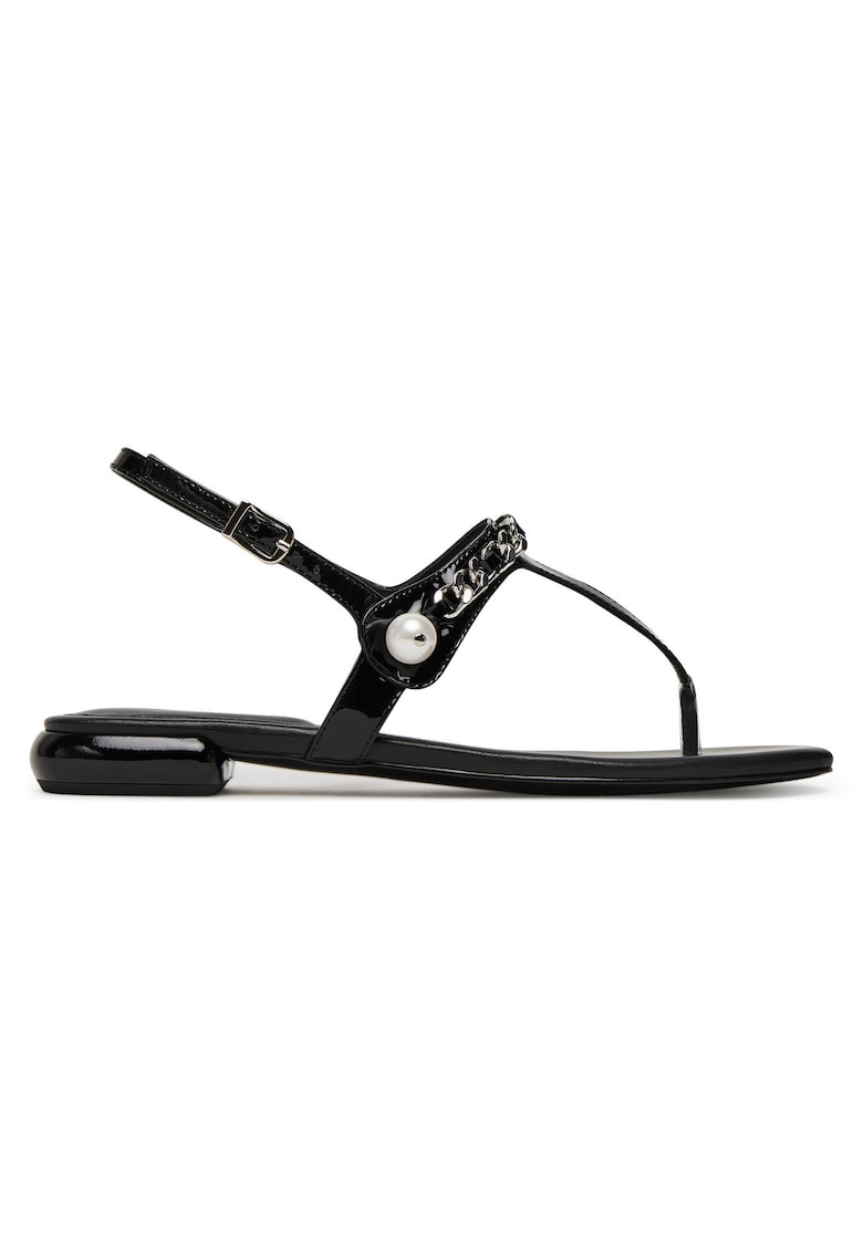 Sandale dama model piele naturala - negru - Negru