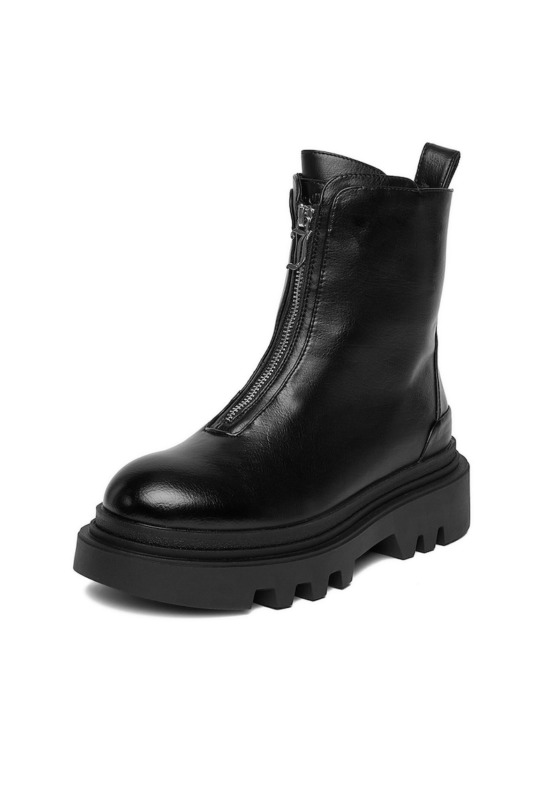 Botine dama CEO-HY63020S-1 - Textil - Negru