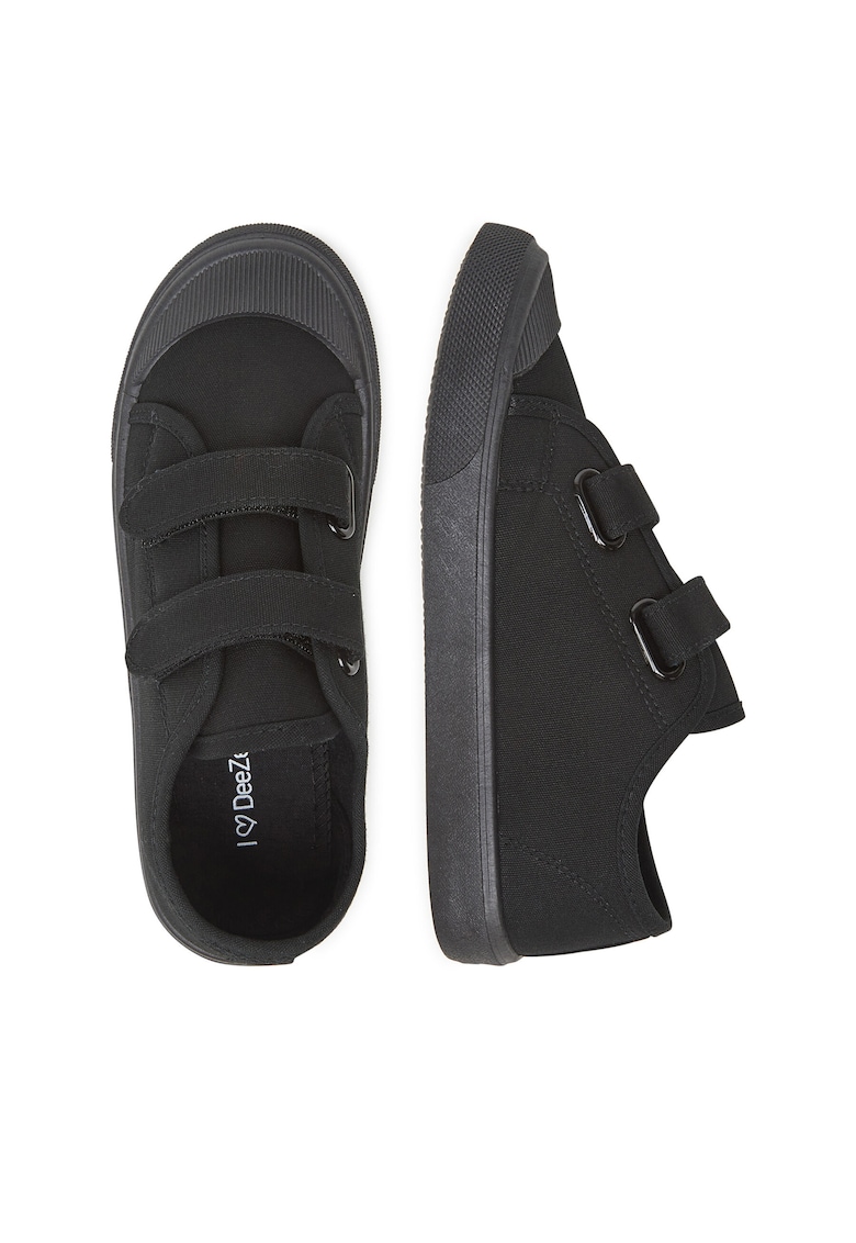 Tenisi copii - negru - material textil