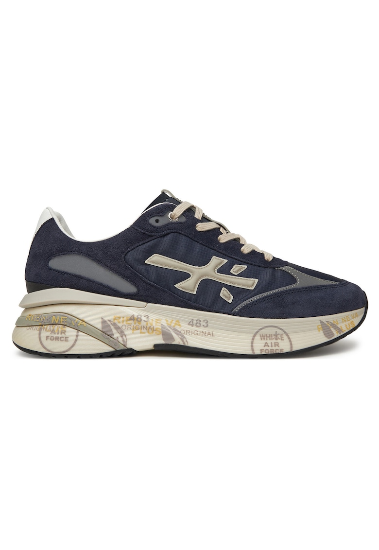 Adidasi MOERUN VAR 7306 - alergare - bleumarin - piele naturala