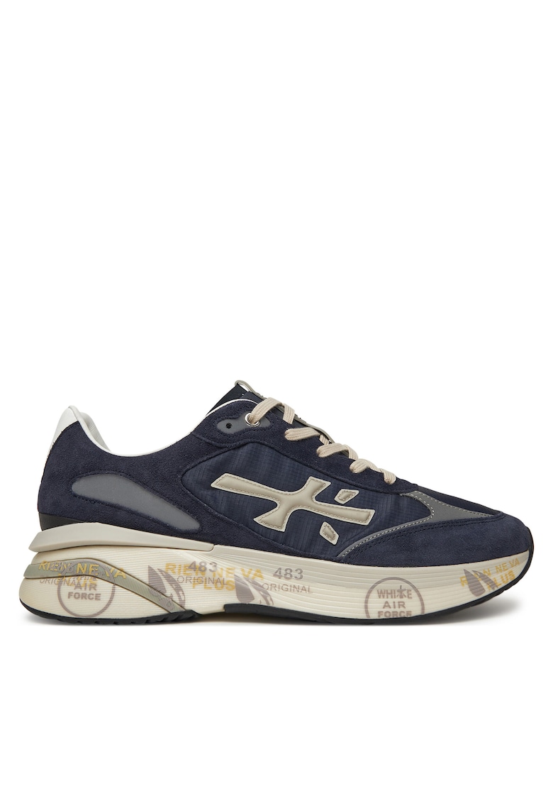 Adidasi MOERUN VAR 7306 - alergare - bleumarin - piele naturala