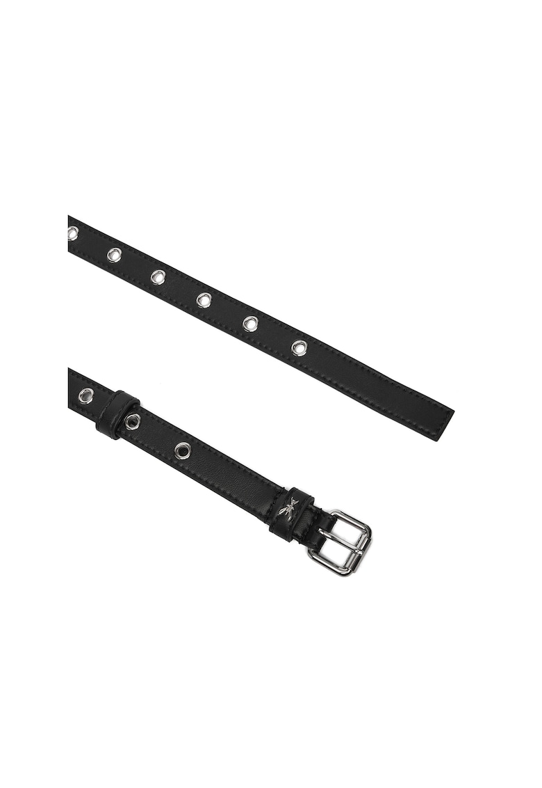 Piele naturala Nero/Silver Patrizia Pepe curea de dama femeie Nero/Silver 2W0016/L113-FB30 de dama