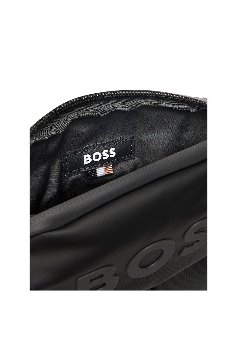 Geanta barbati model Black 001 - material textil - culoare neagra