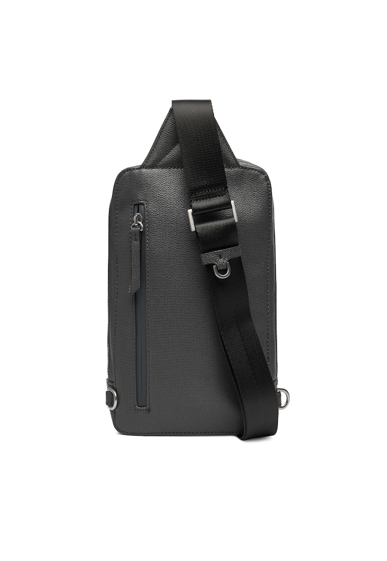 Geanta barbati BWH HMMICT P5426 - din piele ecologica - neagra