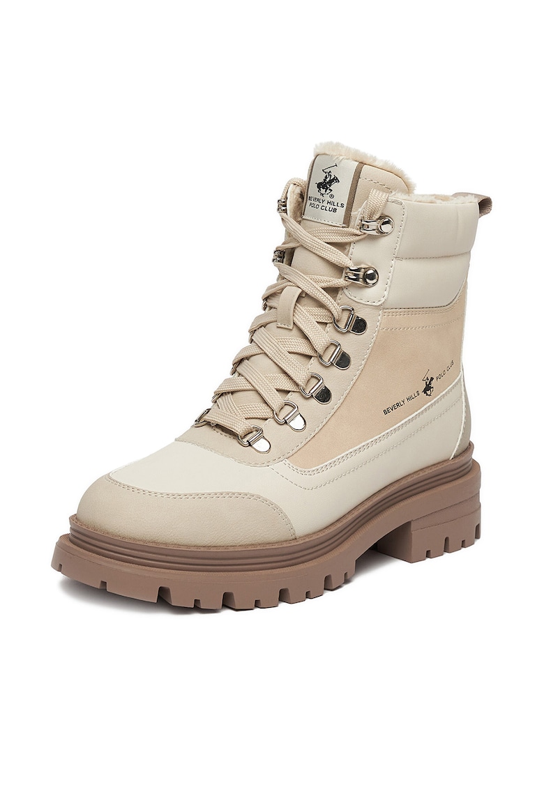 Botine dama CEO-HY62070-7 - Textil - Bej -