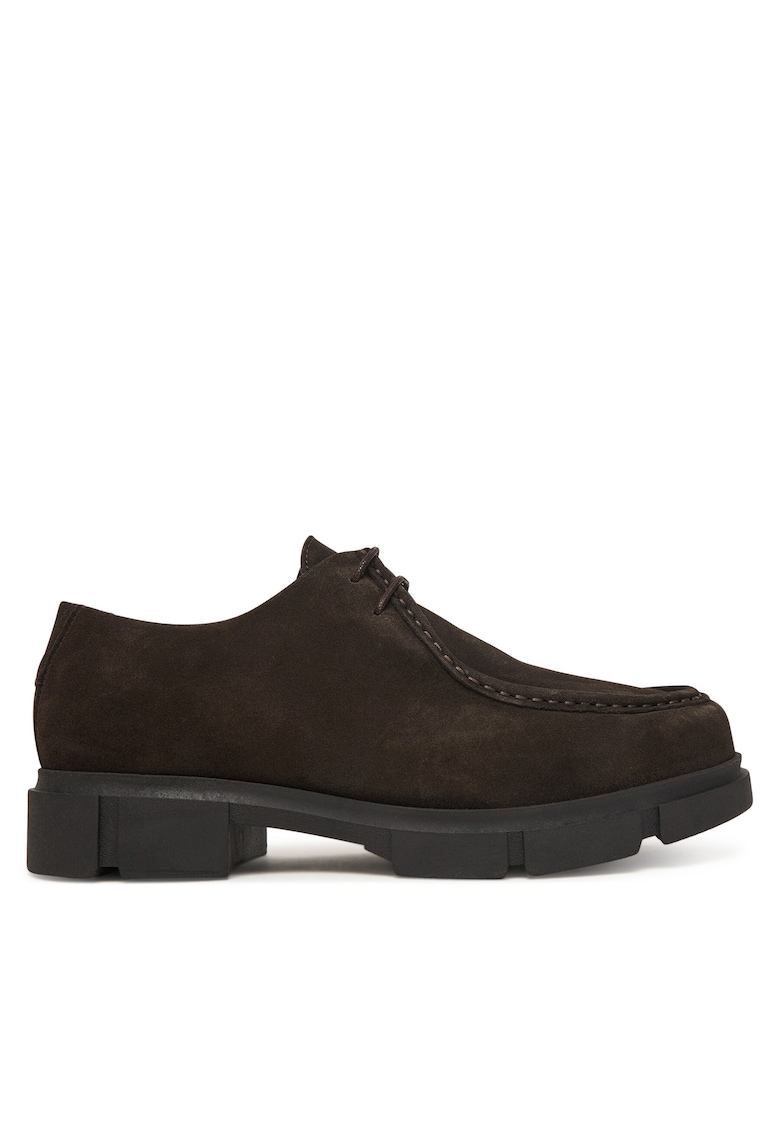 Pantofi barbati piele naturala - culoare cafenie
