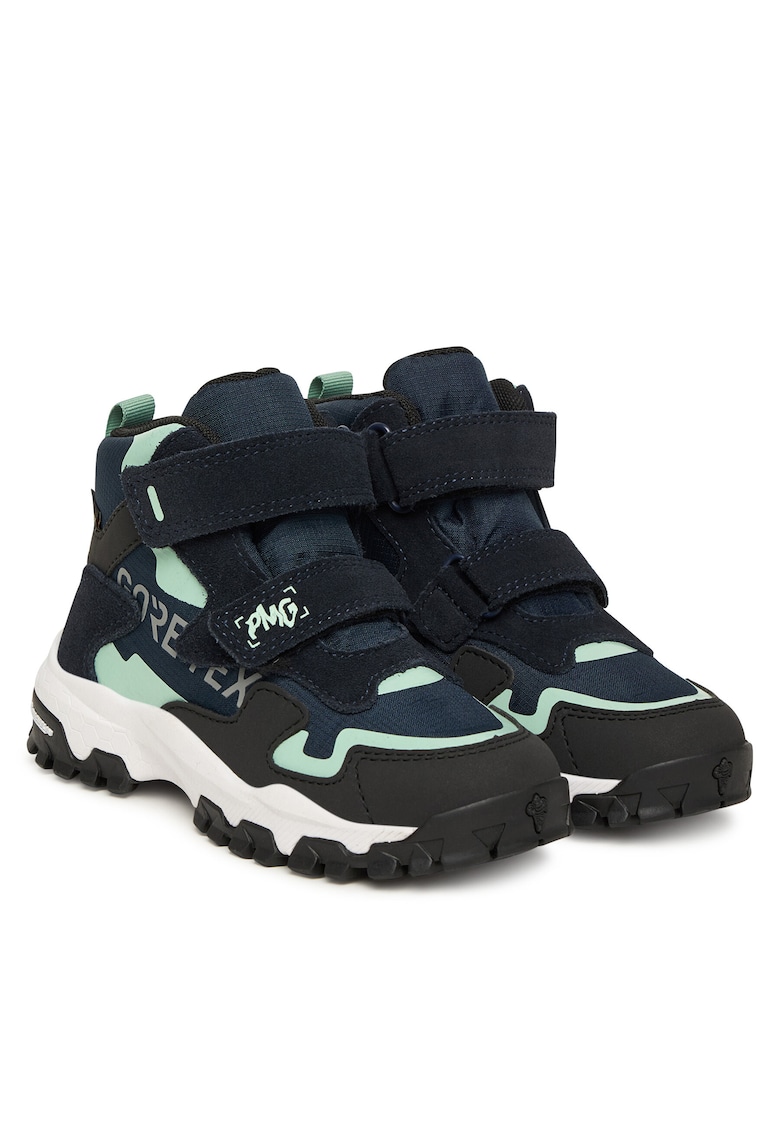 Ghete sport pentru fete - piele naturala - multicolor