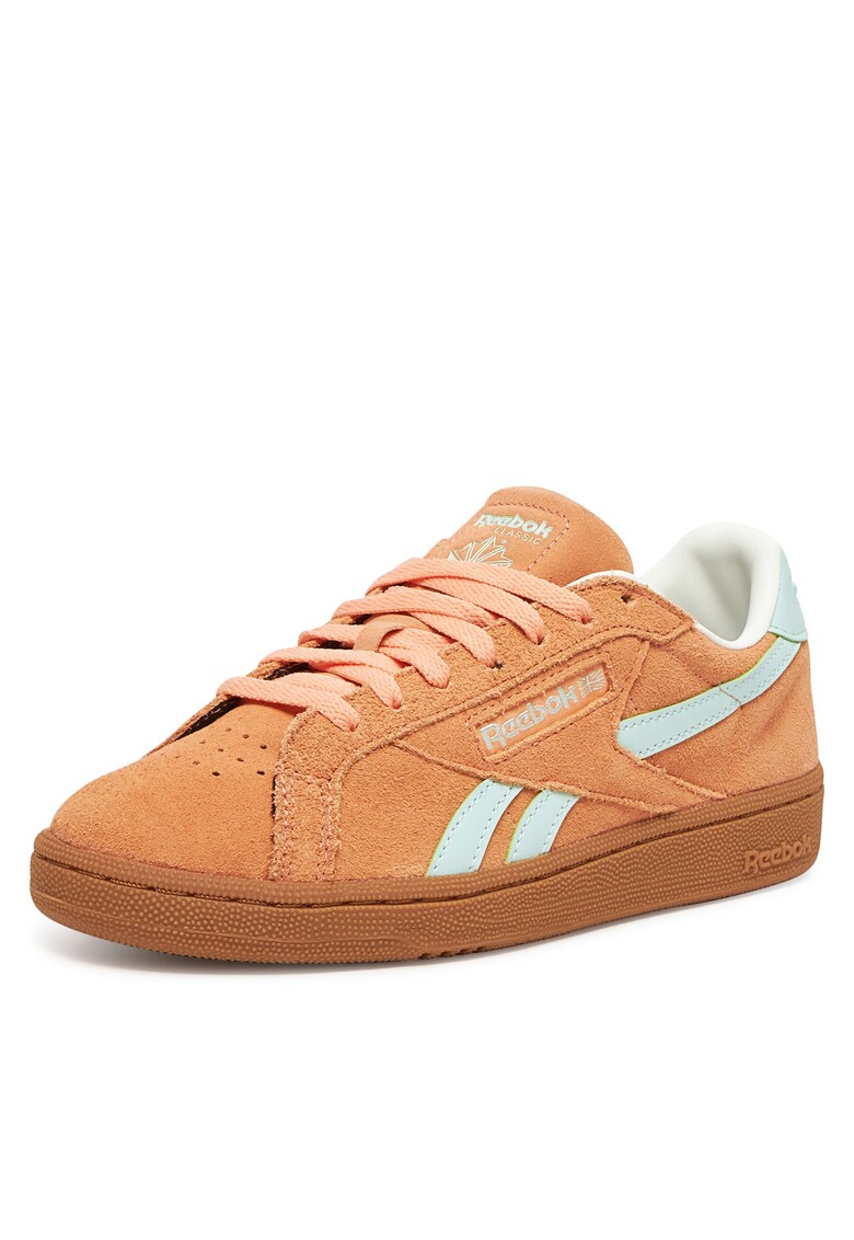 Pantofi sport dama CLUB C GROUNDS - portocaliu - piele naturala