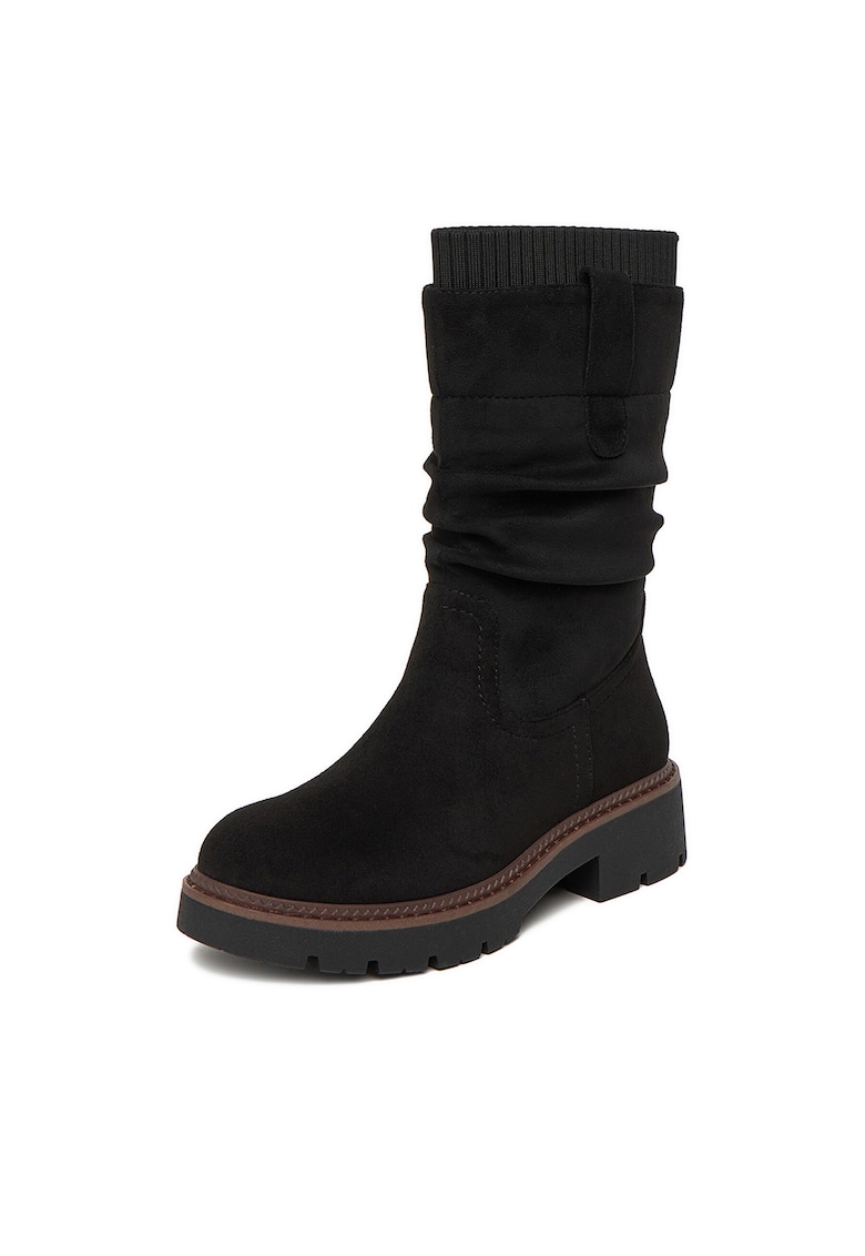 Botine dama CEO-WS6332-01 - Textil - Negru