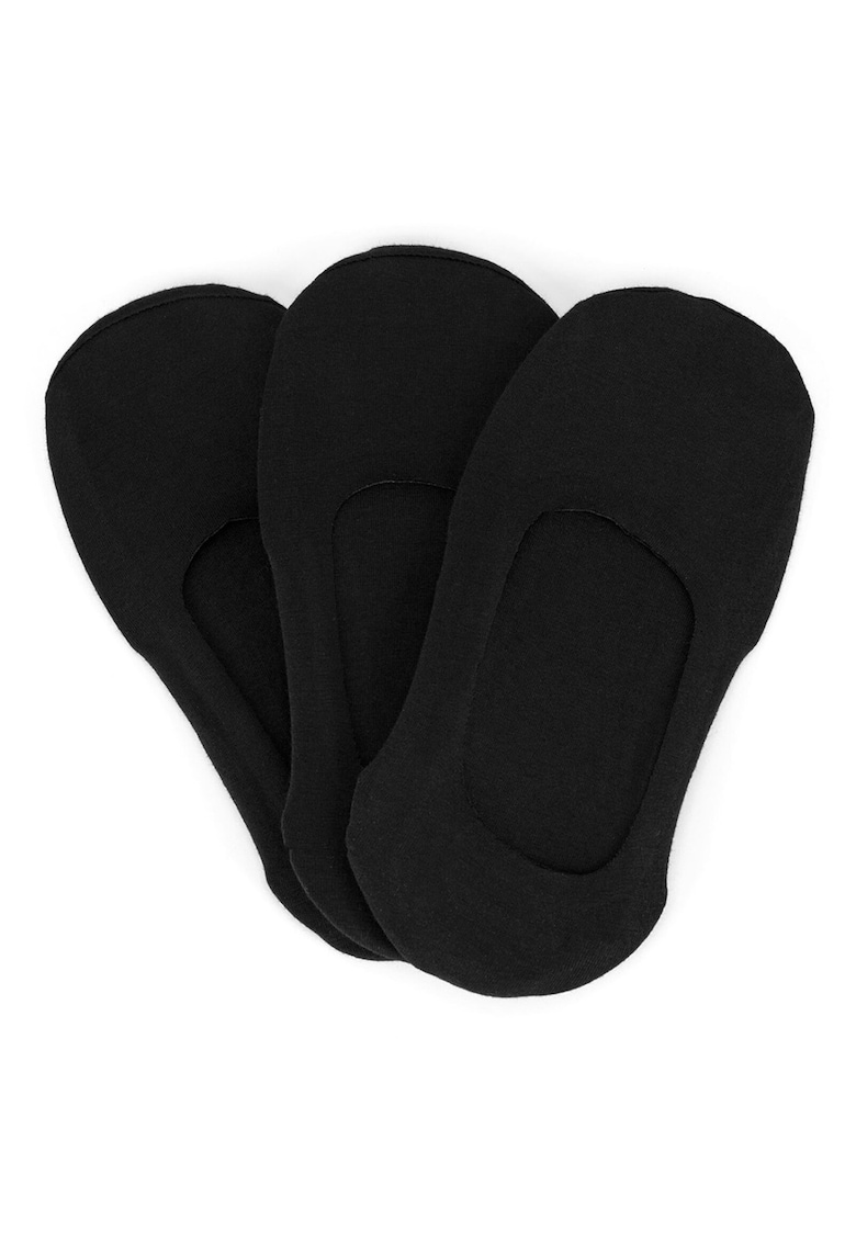 Sosete dama - AS-LCN-001-AW24 - set 3 perechi - negru