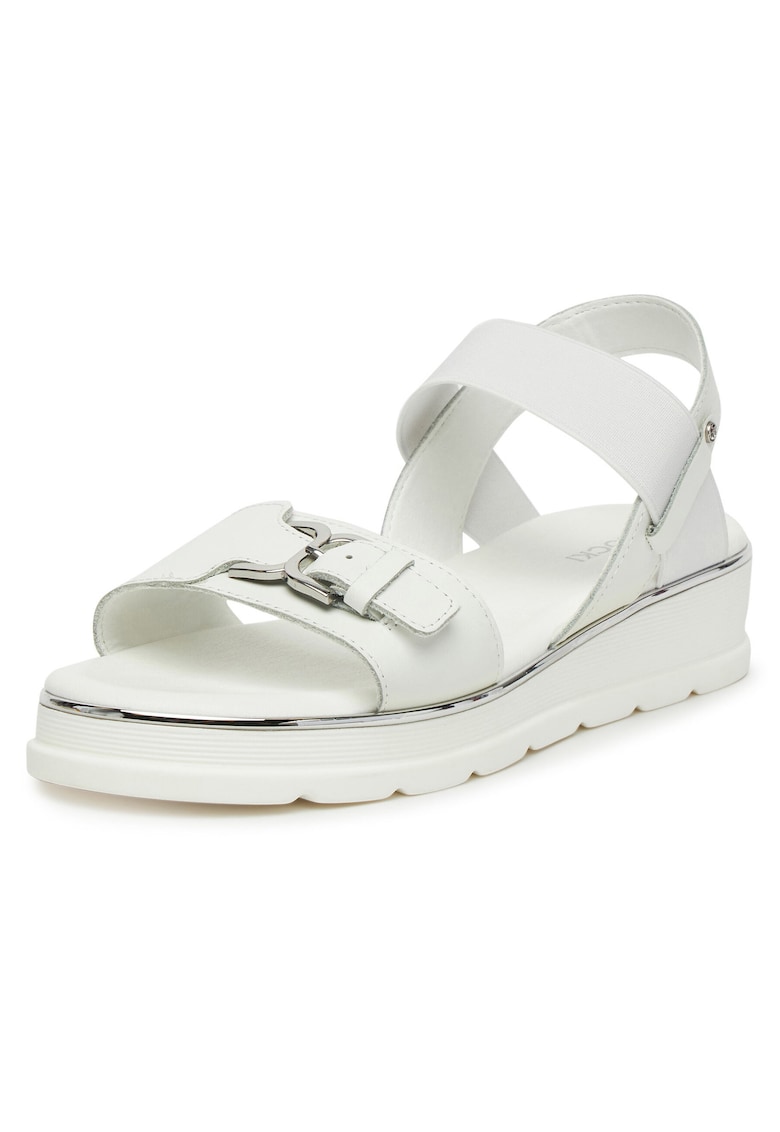 Sandale dama - piele alb - Alb