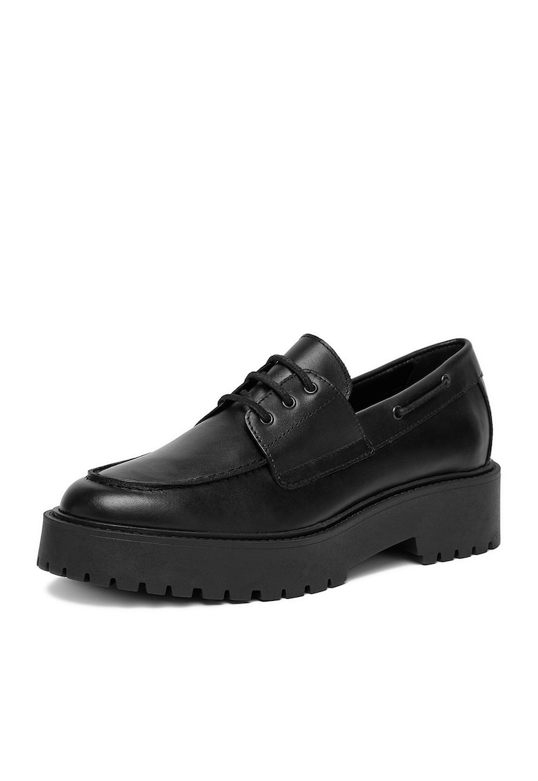 Mocasini dama - C-AURORA-26296PE - piele naturala - negru