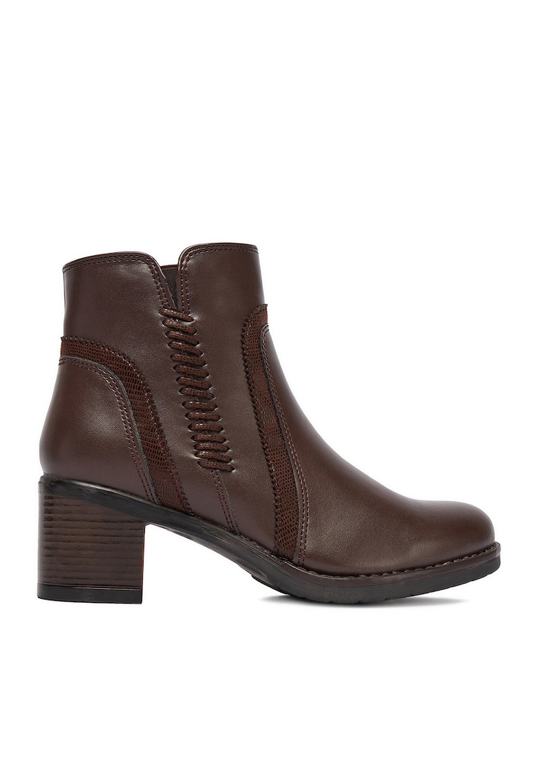 Botine dama CEO-WBN-DIANA-5666-0 - maro - material sintetic