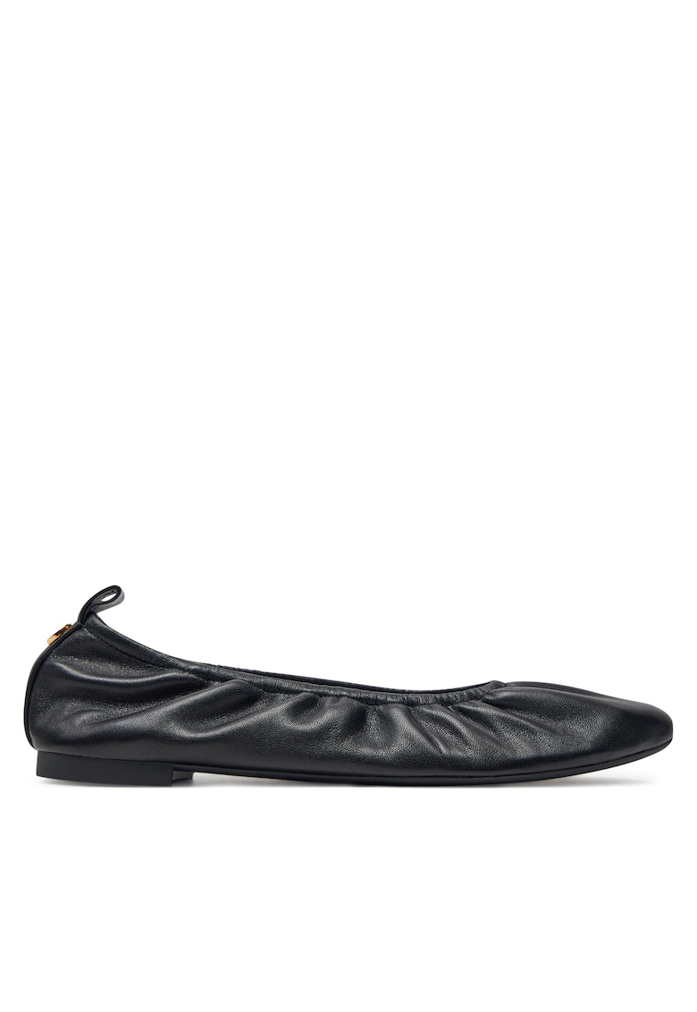 Balerini dama - piele naturala - negri -