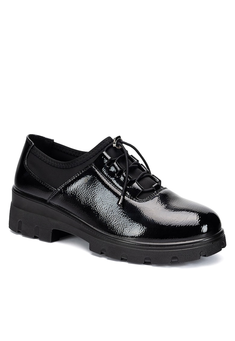 Pantofi dama - WFA2805-1 - piele ecologica - negru