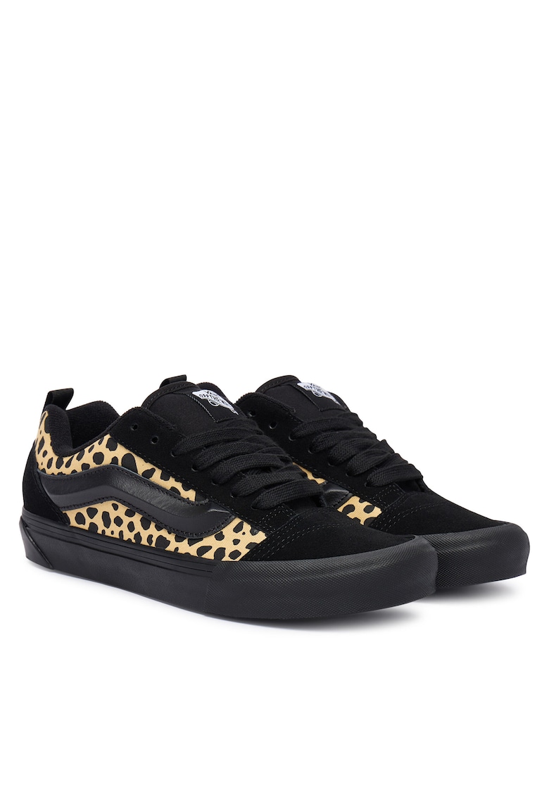 Tenisi dama Knu Skool - VN000D6ZEZ - piele naturala - negru