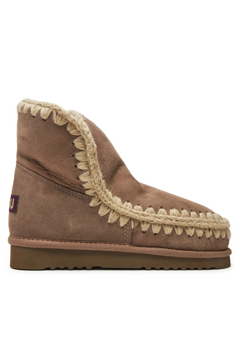 Ghete de zapada - Elgry Eskimo18 - piele naturala - maro