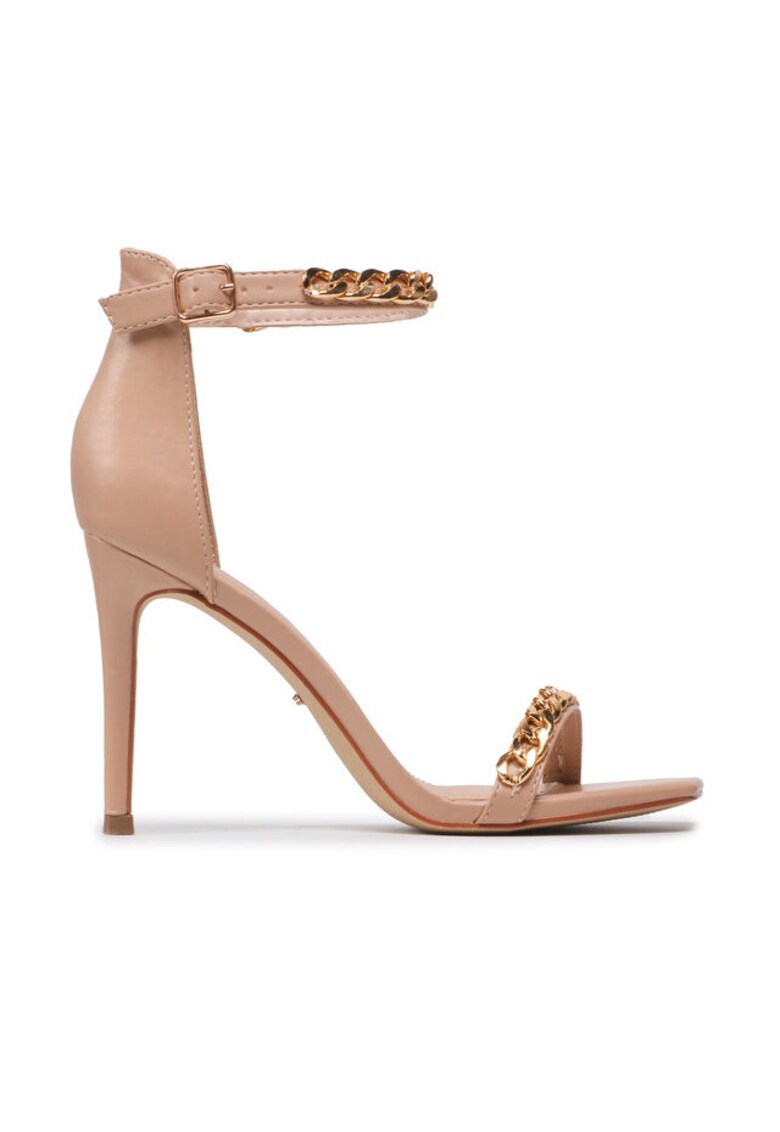 Sandale dama - LS5688-01 - piele ecologica - bej -