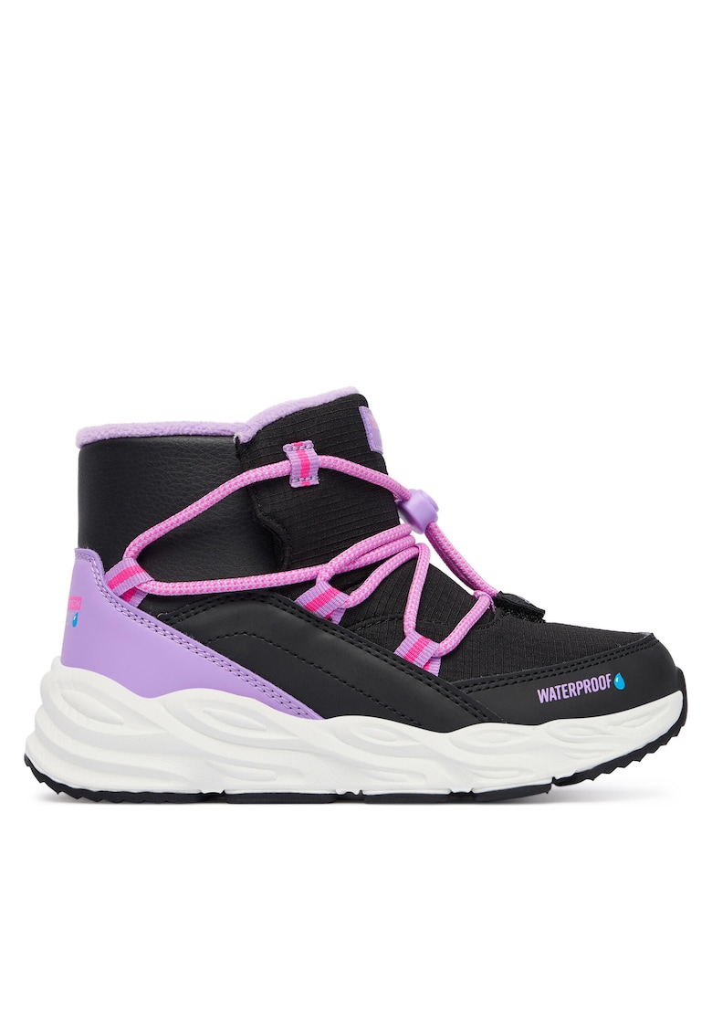 Skechers Cizme de zapada negru/multicolor - piele ecologica - Turbo Tread 303492L - pentru fete -