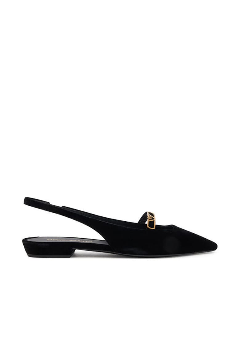 Sandale dama - decupate - negru