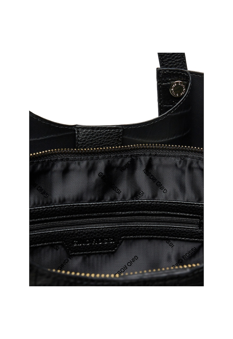 Geanta dama neagra - model C-LX10146 - din material textil