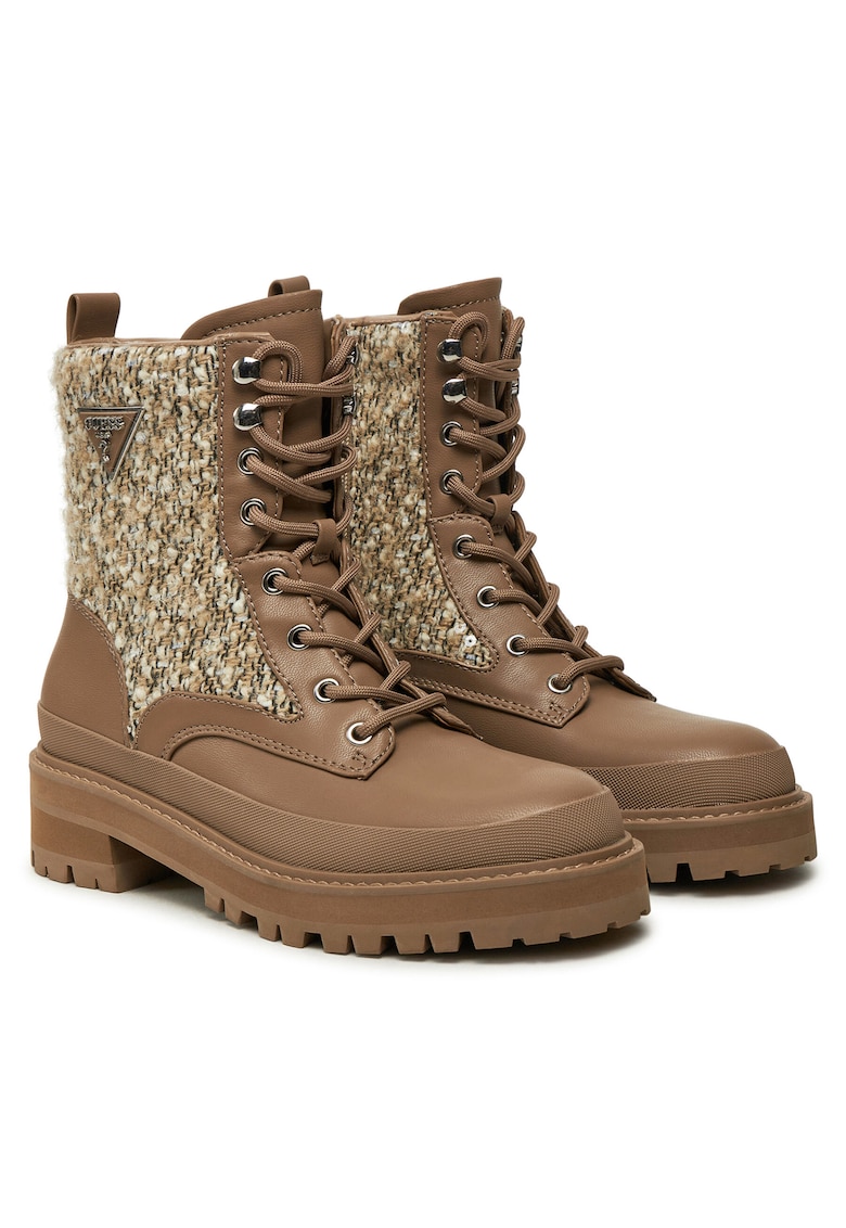 Guess Genti dama trapery TAUPE - ecologice - Badany FLFBDN ELE10