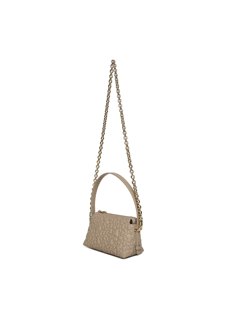 Geanta dama Taupe Puffy Bear 200230504 - ecologica - culoare taupe