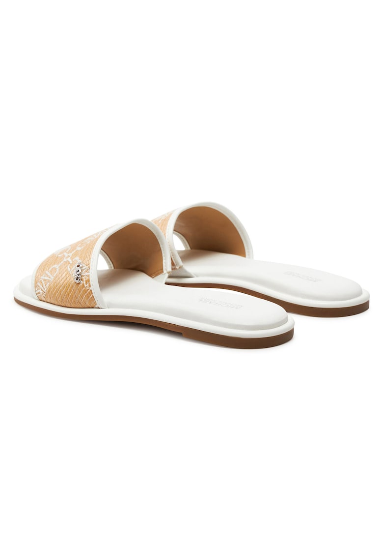 Slapi dama Nat/Opticwht - piele naturala -