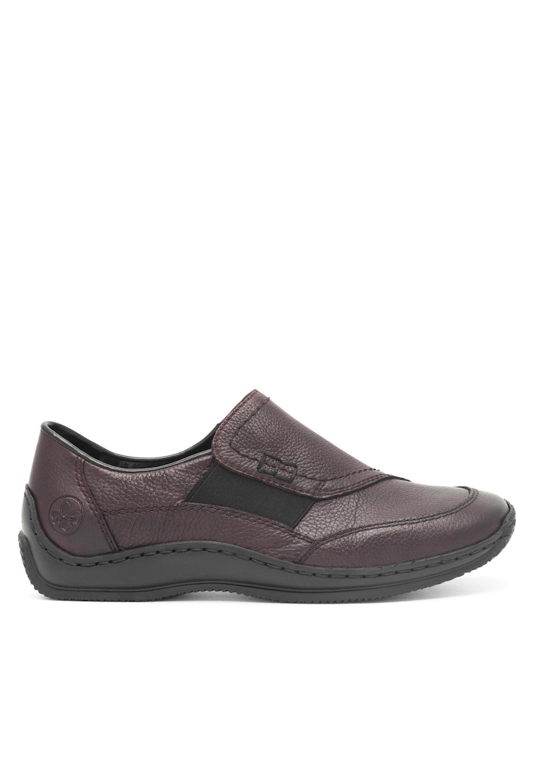 Mocasini dama L1791-35 - maro - piele naturala