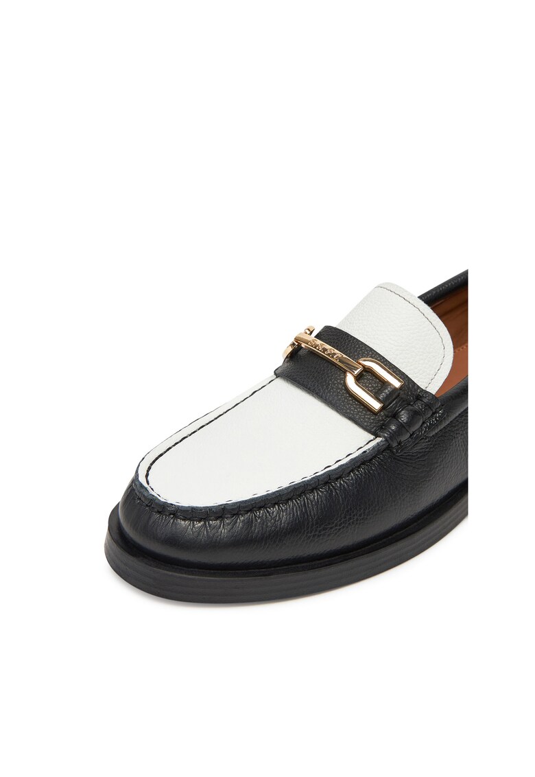 Mocasini dama - piele naturala - negru