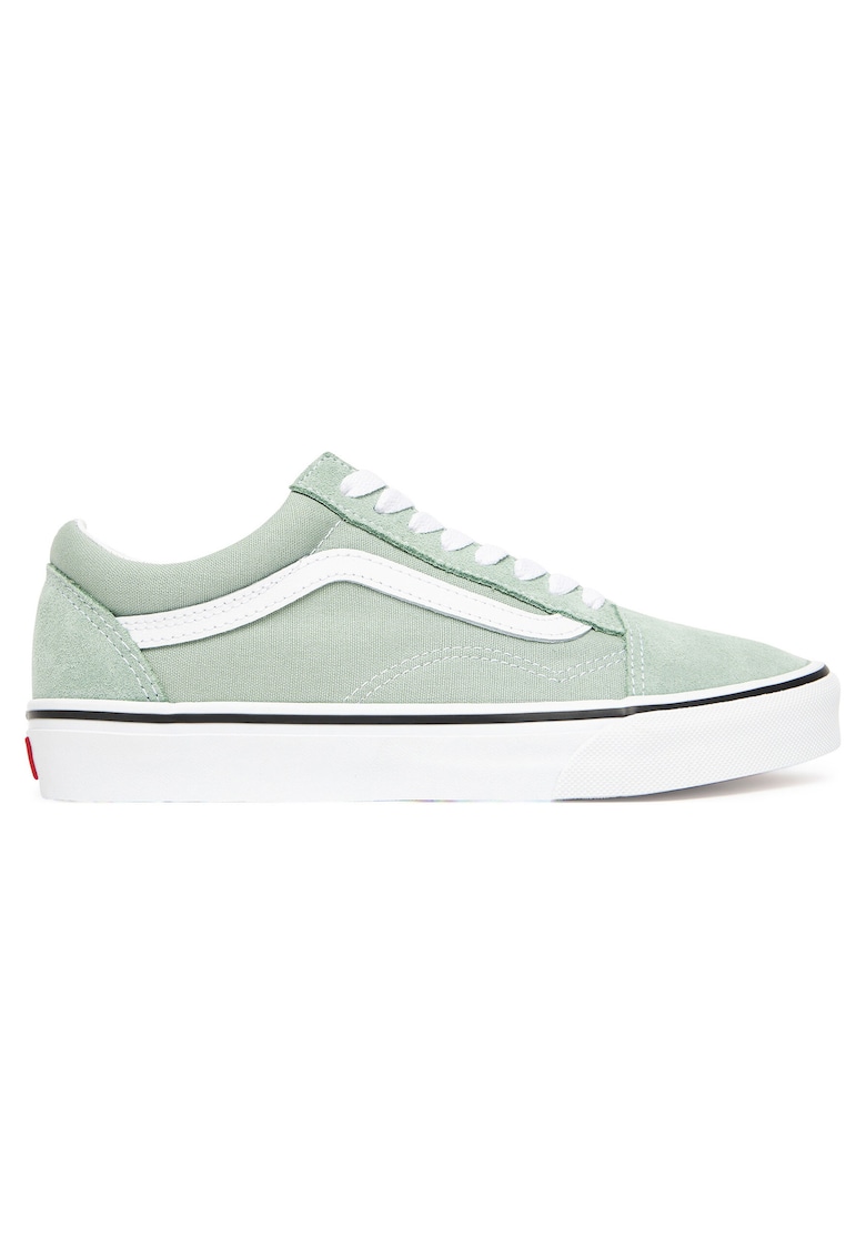 Tenisi dama - Old Skool VN000D6WEM - tesatura - verde