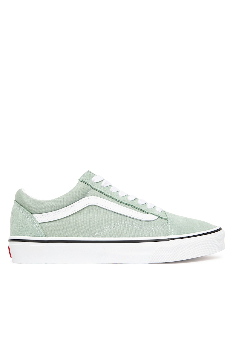 Tenisi dama - Old Skool VN000D6WEM - tesatura - verde