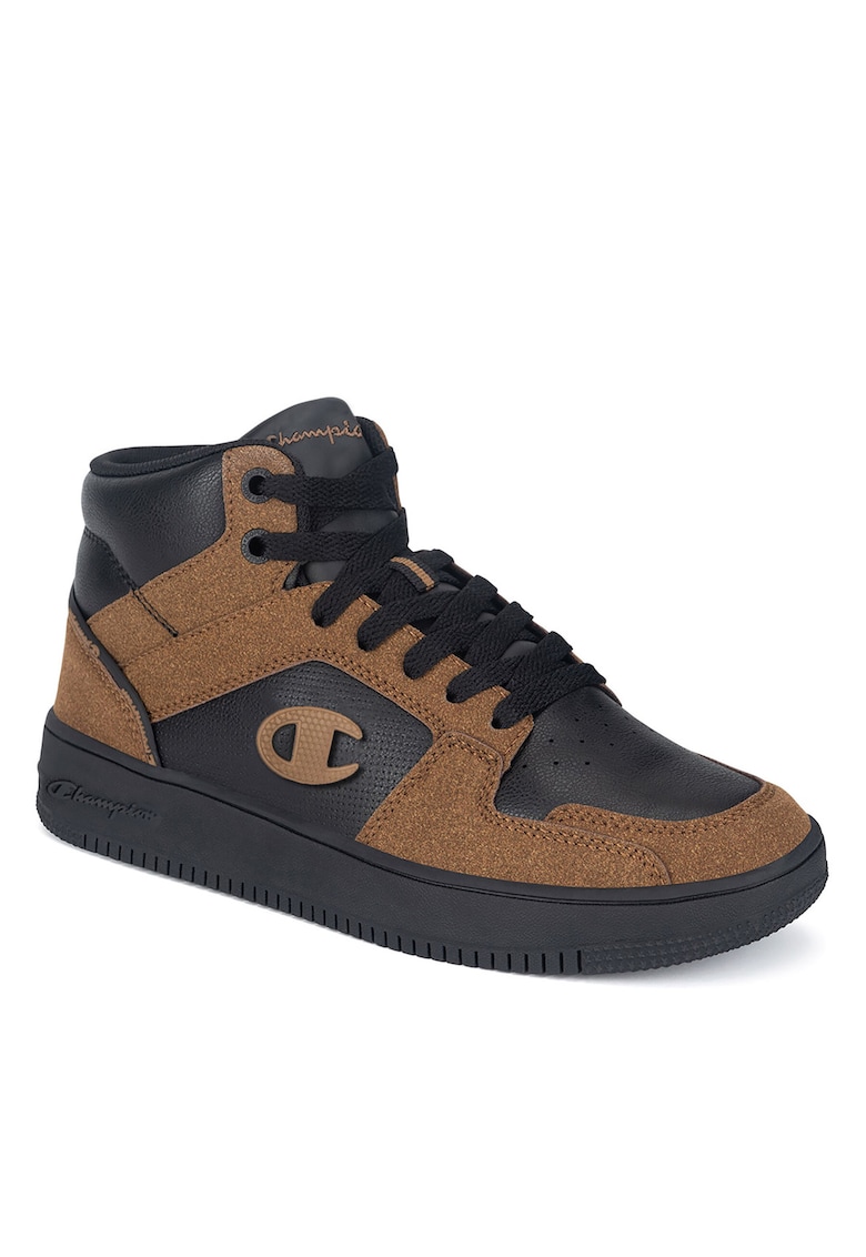 Tenisi dama RD18 2.0 MS B GS MID - piele ecologica - maro/negru