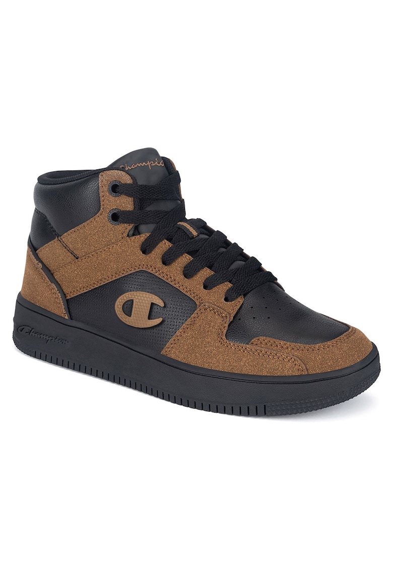Tenisi dama RD18 2.0 MS B GS MID - piele ecologica - maro/negru